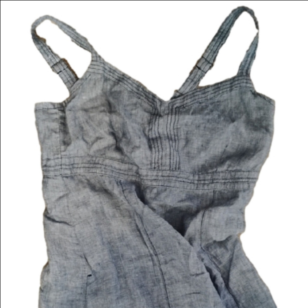 Horny Toad Women's Medium Blue Denim Mini Dress